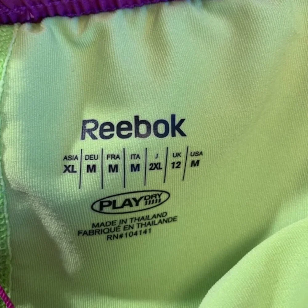 Reebok Purple & Yellow Skort Size M
